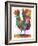 Colorful Abstract 44-Howie Green-Framed Art Print