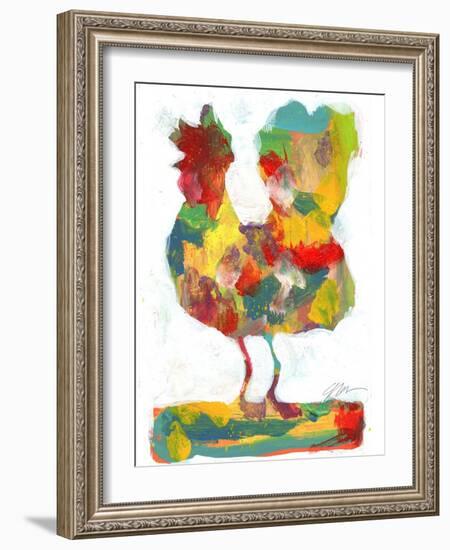 Colorful Abstract 46-Howie Green-Framed Art Print