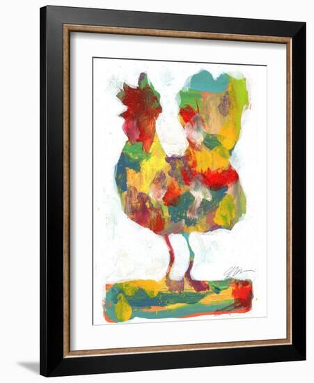 Colorful Abstract 46-Howie Green-Framed Art Print