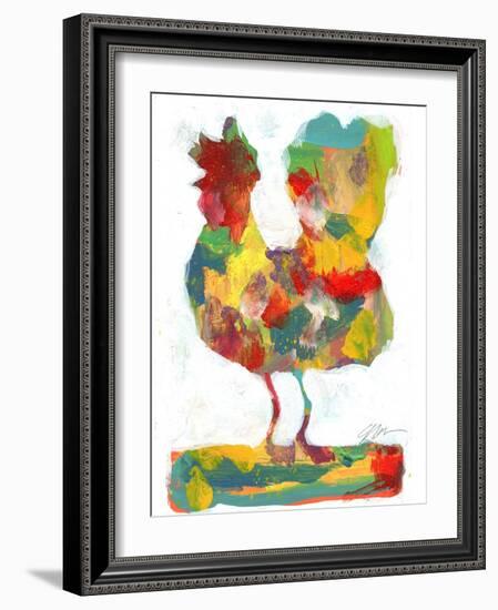 Colorful Abstract 46-Howie Green-Framed Art Print