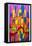 Colorful Abstract 57-Howie Green-Framed Stretched Canvas