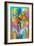 Colorful Abstract 60-Howie Green-Framed Art Print