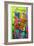 Colorful Abstract 62-Howie Green-Framed Art Print