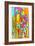 Colorful Abstract 64-Howie Green-Framed Art Print