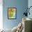 Colorful Abstract 65-Howie Green-Framed Art Print displayed on a wall