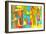 Colorful Abstract 77-Howie Green-Framed Art Print