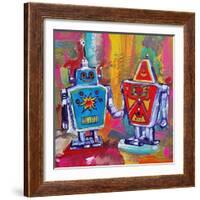 Colorful Abstract 8-Howie Green-Framed Art Print