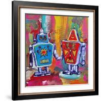 Colorful Abstract 8-Howie Green-Framed Art Print
