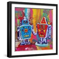Colorful Abstract 8-Howie Green-Framed Art Print