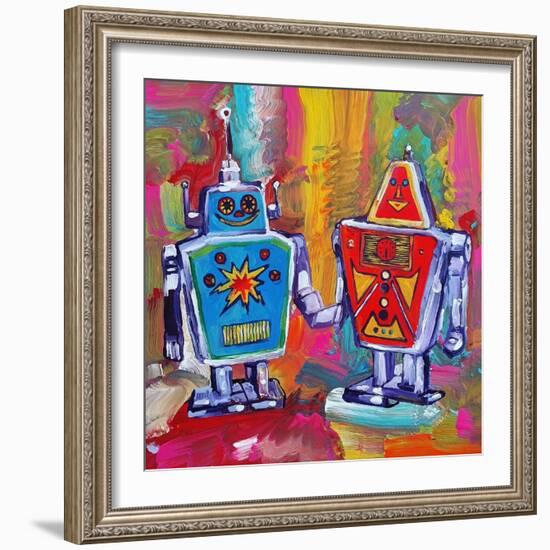 Colorful Abstract 8-Howie Green-Framed Premium Giclee Print