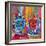 Colorful Abstract 8-Howie Green-Framed Premium Giclee Print