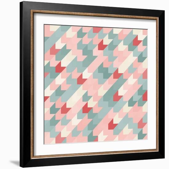 Colorful Abstract Seamless Pattern.-Baksiabat-Framed Art Print