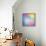 Colorful Abstract Triangles-art_of_sun-Framed Stretched Canvas displayed on a wall