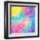 Colorful Abstract Triangles-art_of_sun-Framed Art Print