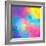 Colorful Abstract Triangles-art_of_sun-Framed Art Print