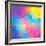 Colorful Abstract Triangles-art_of_sun-Framed Art Print