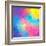 Colorful Abstract Triangles-art_of_sun-Framed Art Print