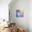 Colorful Abstract Triangles-art_of_sun-Premium Giclee Print displayed on a wall