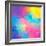 Colorful Abstract Triangles-art_of_sun-Framed Premium Giclee Print