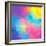 Colorful Abstract Triangles-art_of_sun-Framed Premium Giclee Print