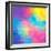 Colorful Abstract Triangles-art_of_sun-Framed Premium Giclee Print