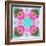 Colorful and Symmetric Photographic Layer Work of Blossoms-Alaya Gadeh-Framed Photographic Print