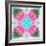 Colorful and Symmetric Photographic Layer Work of Blossoms-Alaya Gadeh-Framed Photographic Print