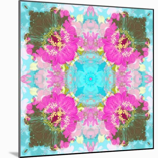 Colorful and Symmetric Photographic Layer Work of Blossoms-Alaya Gadeh-Mounted Photographic Print