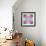 Colorful and Symmetric Photographic Layer Work of Blossoms-Alaya Gadeh-Framed Photographic Print displayed on a wall