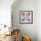 Colorful and Symmetric Photographic Layer Work of Blossoms-Alaya Gadeh-Framed Photographic Print displayed on a wall