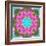 Colorful and Symmetric Photographic Layer Work of Blossoms-Alaya Gadeh-Framed Photographic Print