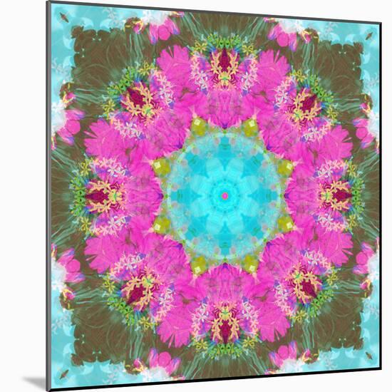 Colorful and Symmetric Photographic Layer Work of Blossoms-Alaya Gadeh-Mounted Photographic Print