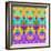 Colorful and Symmetric Photographic Layer Work of Blossoms-Alaya Gadeh-Framed Photographic Print