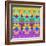 Colorful and Symmetric Photographic Layer Work of Blossoms-Alaya Gadeh-Framed Photographic Print