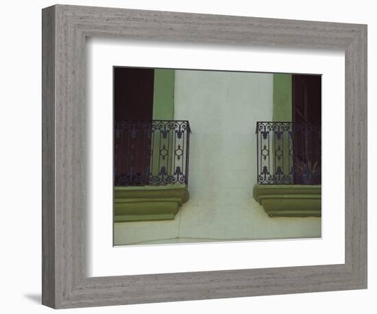 Colorful Architecture of Oaxaca, Mexico-Judith Haden-Framed Photographic Print