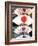 Colorful Artwork on Fans, Kyoto, Japan-Bill Bachmann-Framed Photographic Print