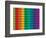 Colorful Background With Horizontal Lines-maxmitzu-Framed Art Print