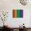 Colorful Background With Horizontal Lines-maxmitzu-Mounted Art Print displayed on a wall