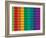 Colorful Background With Horizontal Lines-maxmitzu-Framed Art Print