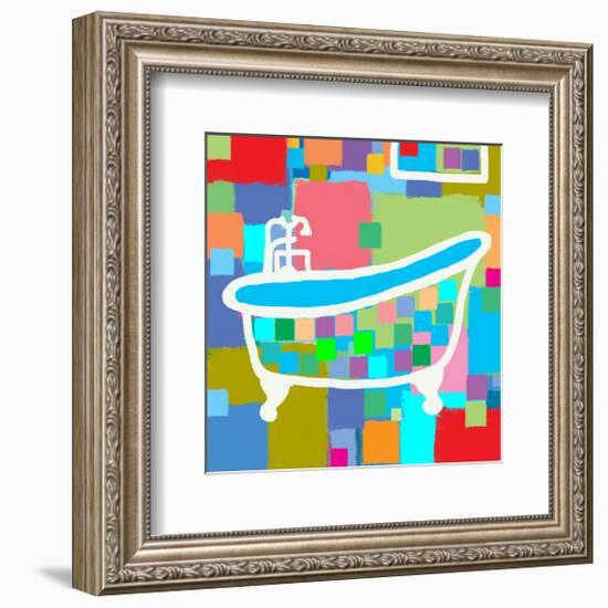 Colorful Bath I-Yashna-Framed Art Print