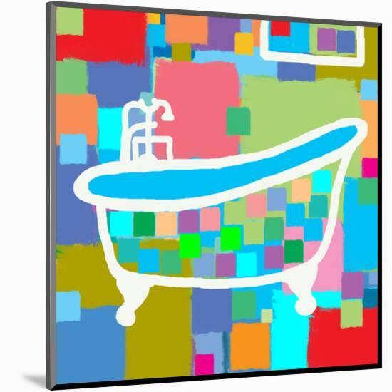 Colorful Bath I-Yashna-Mounted Art Print