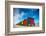 Colorful Beach Shacks, Muizenberg Beach, Cape Town, South Africa, Africa-Laura Grier-Framed Photographic Print