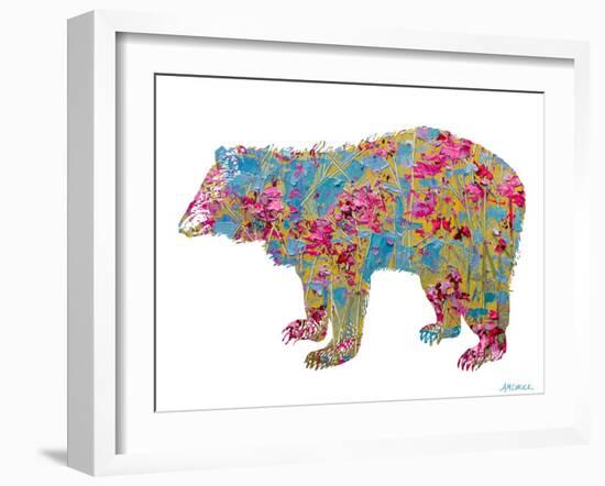 Colorful Bear-Ann Marie Coolick-Framed Art Print