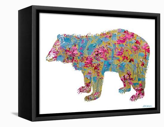 Colorful Bear-Ann Marie Coolick-Framed Stretched Canvas