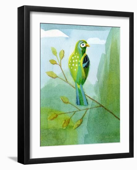 Colorful Birds III-Danhui Nai-Framed Art Print