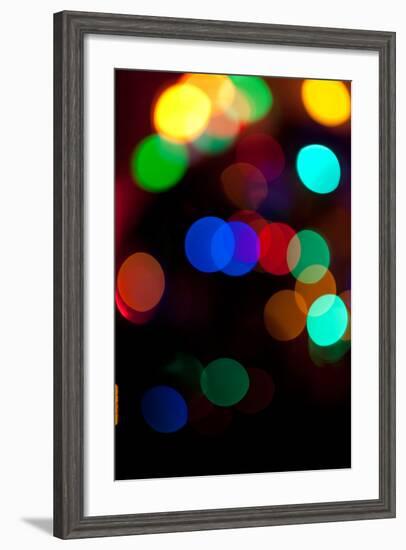 Colorful Bokeh-Erin Berzel-Framed Photographic Print