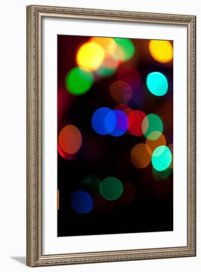 Colorful Bokeh-Erin Berzel-Framed Photographic Print