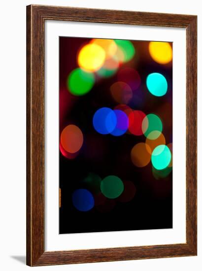 Colorful Bokeh-Erin Berzel-Framed Photographic Print