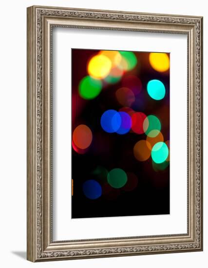 Colorful Bokeh-Erin Berzel-Framed Photographic Print