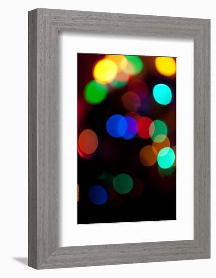 Colorful Bokeh-Erin Berzel-Framed Photographic Print